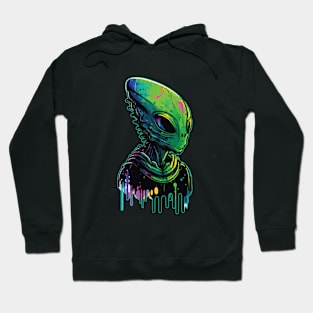 Alien face Hoodie